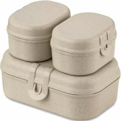 KOZIOL Campingtöpfe Und Campinggeschirr*LUNCH BOX SET PASCAL READY MINI SET OF 3 - Dose