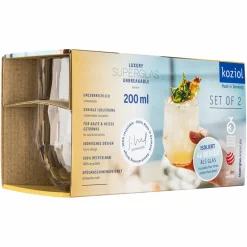 KOZIOL SUPERGLAS CLUB NO. 23 WEIN TUMBLER 2ER-SET^ Campingtöpfe Und Campinggeschirr