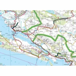 Straßenkarten|Straßenkarten*KROATIEN KÜSTE, STRAßEN- UND FREIZEITKARTE 1:200.000 - Straßenkarte