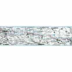 Fahrradkarten|Wanderkarten Und Winterkarten*ÖKUMENISCHER PILGERWEG GÖRLITZ-VACHA - Wanderkarte