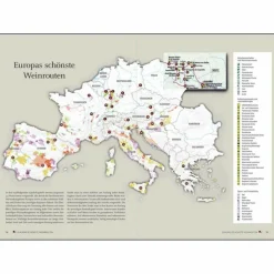 KUNTH EUROPAS SCHÖNSTE WEINROUTEN - Bildband^ Bildbände