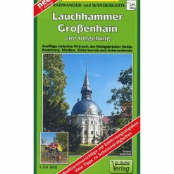 LAUCHHAMMER, GROßENHAIN UND UMGEBUNG 1:50.000 - Wanderkarte^ Wanderkarten Und Winterkarten|Wanderkarten Und Winterkarten