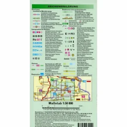 LAUSITZER SEENLAND 1:50000 - Wanderkarte^ Wanderkarten Und Winterkarten|Wanderkarten Und Winterkarten