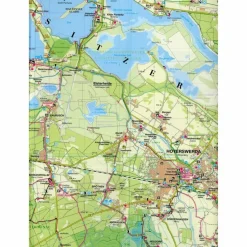 LAUSITZER SEENLAND 1:50000 - Wanderkarte^ Wanderkarten Und Winterkarten|Wanderkarten Und Winterkarten