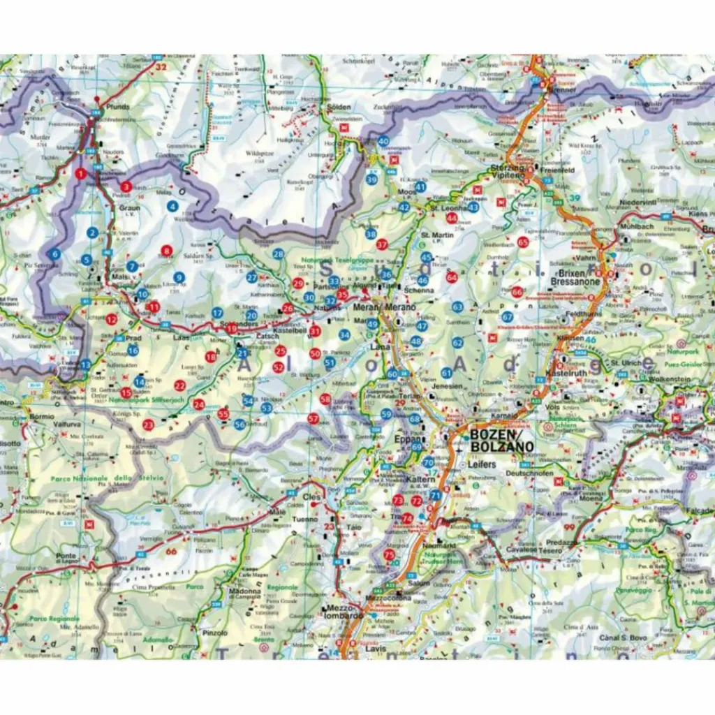 LEICHTE WANDERUNGEN SÜDTIROL - VINSCHGAU, MERANER UND BOZNER - Wanderführer^ Wanderführer