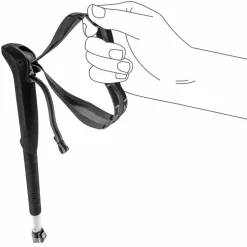 Leki SKYSOLO FX.ONE CARBON - Trekkingstöcke^ Trekkingstöcke