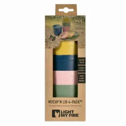 Light My Fire MYCUP'N LID SHORT 4-PACK - Becher^ Campingtöpfe Und Campinggeschirr