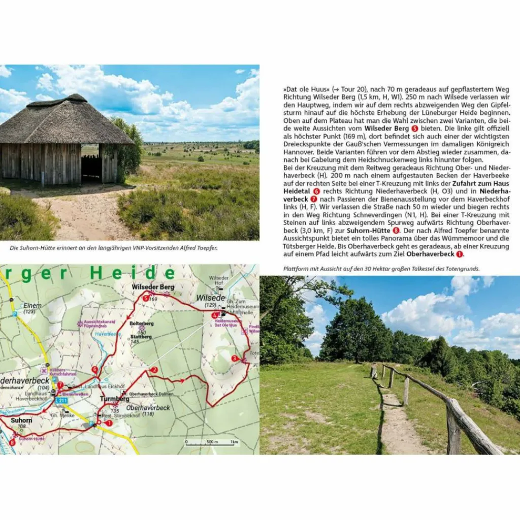 Wanderführer*LÜNEBURGER HEIDE - Wanderführer