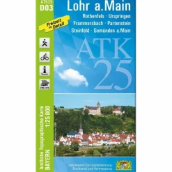 LOHR AM MAIN 1 : 25 000 - Wanderkarte^ Wanderkarten Und Winterkarten|Wanderkarten Und Winterkarten