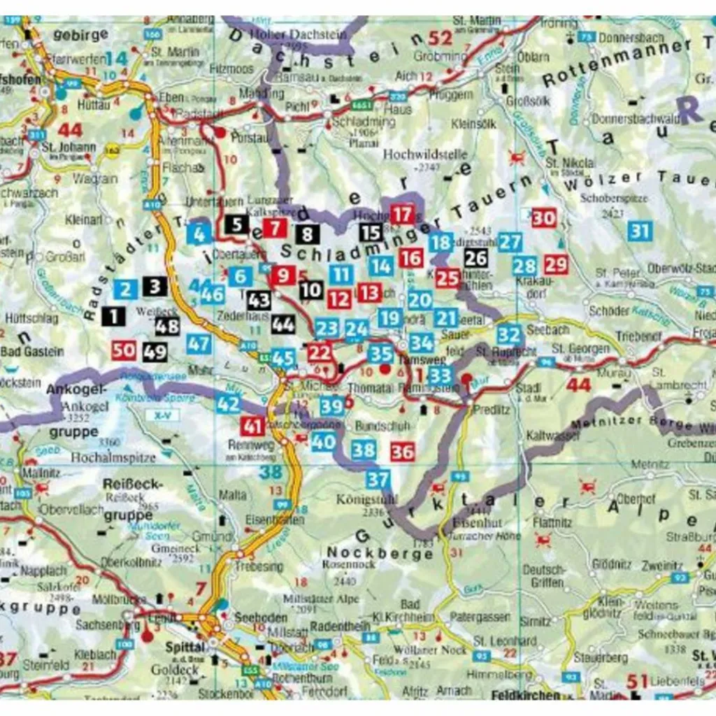 LUNGAU - Wanderführer^ Wanderführer