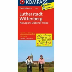 Fahrradkarten|Fahrradkarten*LUTHERSTADT WITTENBERG - DÜBENER HEIDE - Fahrradkarte