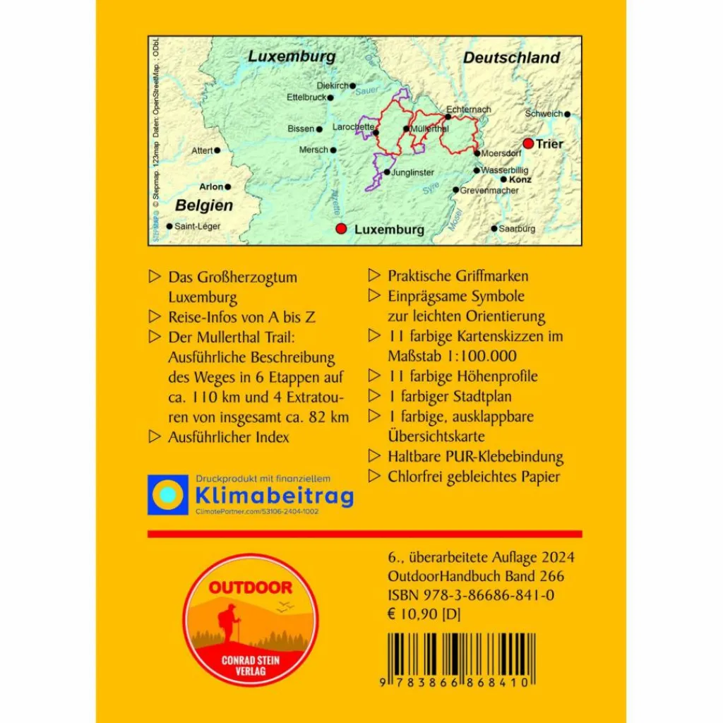 LUXEMBURG: MULLERTHAL TRAIL - Wanderführer^ Wanderführer