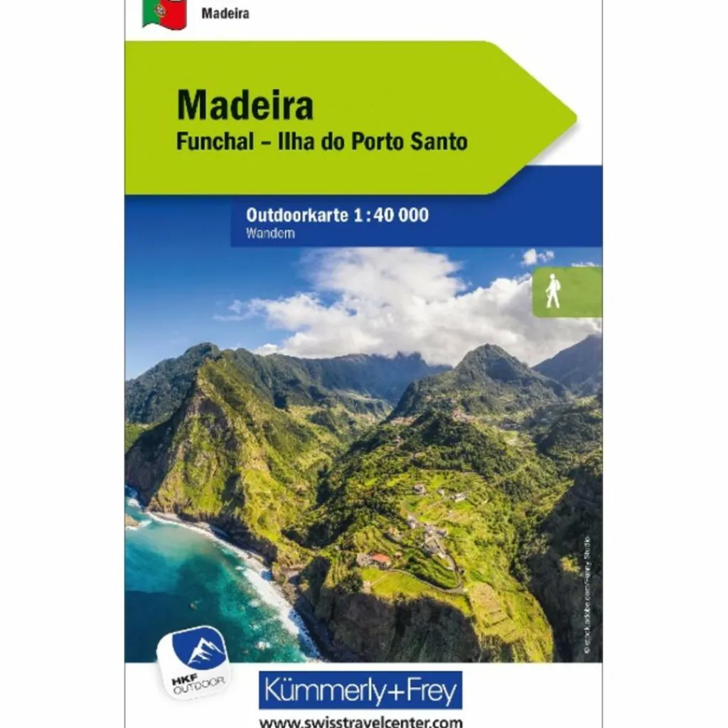 MADEIRA, FUNCHAL, OUTDOORKARTE 1:40.000 - Wanderkarte^ Wanderkarten Und Winterkarten|Wanderkarten Und Winterkarten