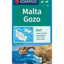 MALTA, GOZO 1:25 000 - Straßenkarte^ Straßenkarten|Straßenkarten