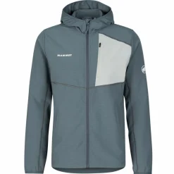 Mammut MADRIS LIGHT ML HOODED JACKET Herren - Fleecejacke^Herren Pullover Und Fleecepullover|Outdoorjacken