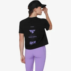 Damen Mammut Shirts Und Tops*BASE CROPPED T-SHIRT WOMEN GLACIER Damen - T-Shirt