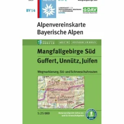 Wanderkarten Und Winterkarten|Wanderkarten Und Winterkarten*MANGFALLGEBIRGE SÜD - GUFFERT, UNNÜTZ, JUIFEN
