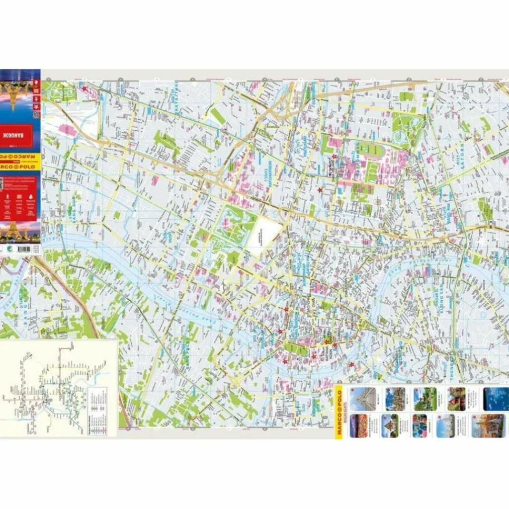 MARCO POLO CITYPLAN BANGKOK 1:13.000 - Stadtplan^ Stadtpläne