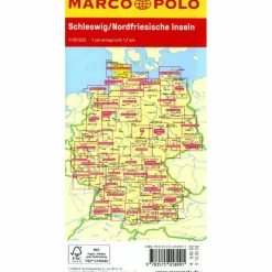 Straßenkarten|Straßenkarten*MARCO POLO FREIZEITKARTE 1 SCHLESWIG, NORDFRIESISCHE INSELN