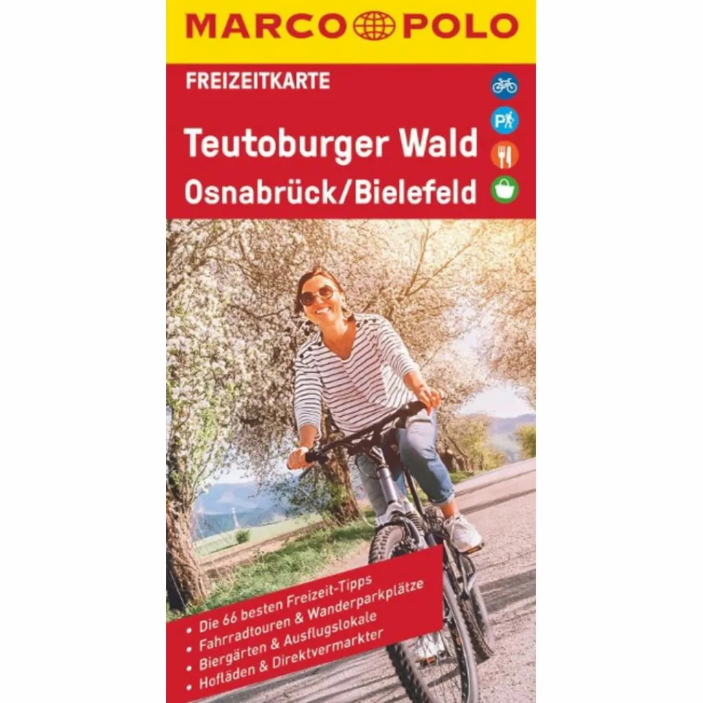 Straßenkarten|Straßenkarten*MARCO POLO FREIZEITKARTE TEUTOBURGER WALD, OSNABRÜCK, BIELEF - Straßenkarte