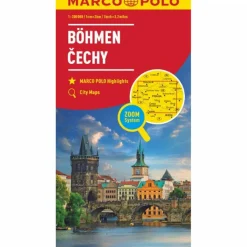 Straßenkarten|Straßenkarten*MARCO POLO KARTE TSCHECHIEN BLATT 1 WESTBÖHMEN, MITTELBÖHMEN