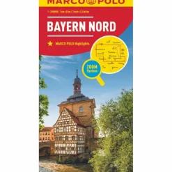 Straßenkarten|Straßenkarten*MARCO POLO REGIONALKARTE DEUTSCHLAND 12 BAYERN NORD