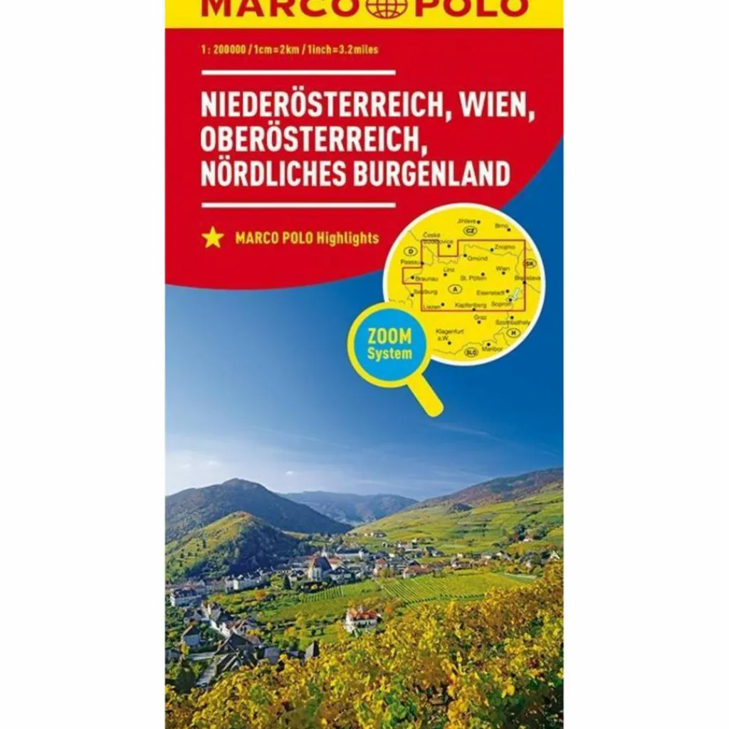 Straßenkarten|Straßenkarten*MARCO POLO REGIONALKARTE ÖSTERREICH BLAT - Straßenkarte