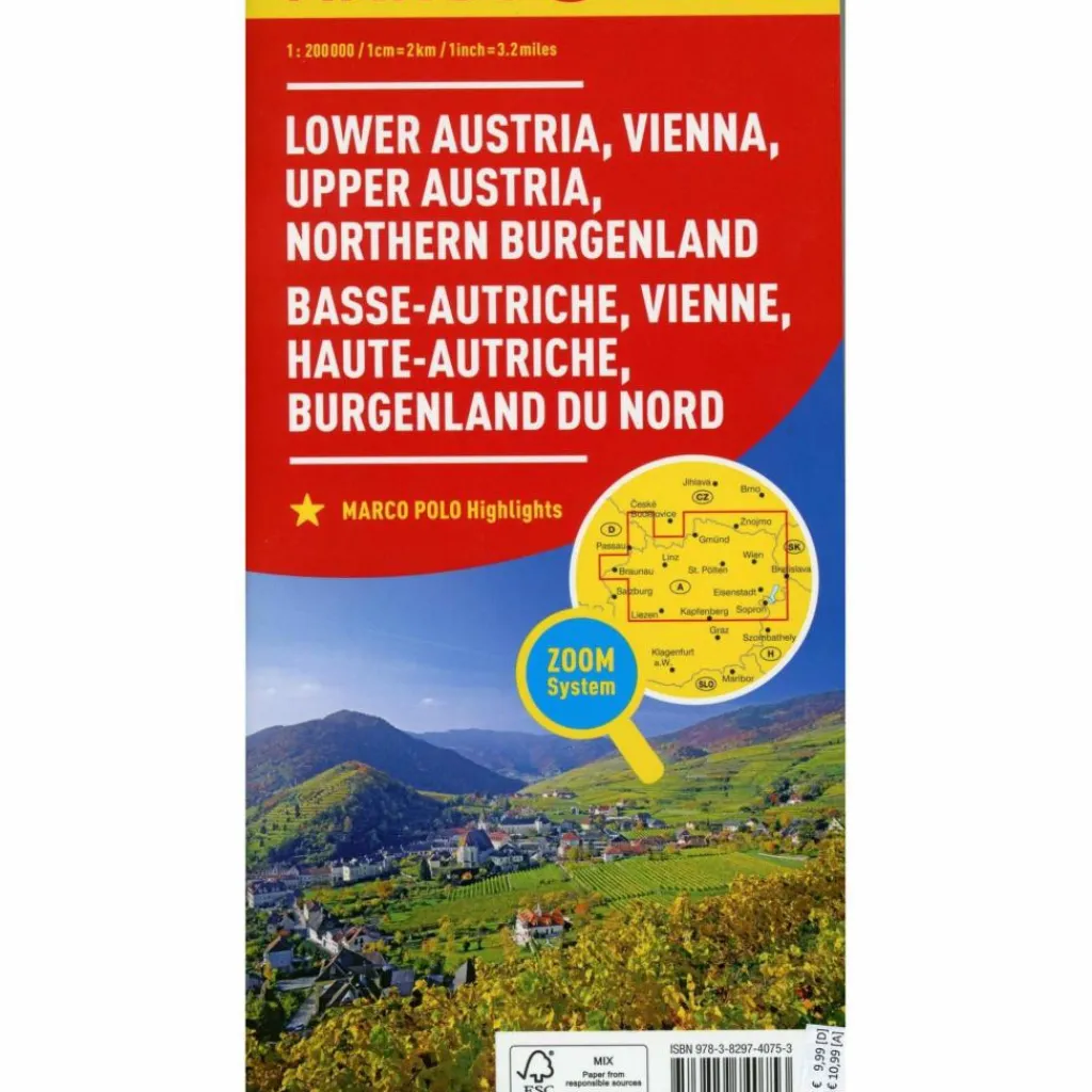 Straßenkarten|Straßenkarten*MARCO POLO REGIONALKARTE ÖSTERREICH BLAT - Straßenkarte