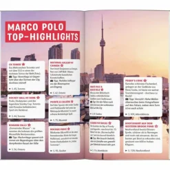 MARCO POLO REISEFÜHRER KANADA OST, MONTREAL, TORONTO, QUÉBEC^ Reiseführer Nordamerika