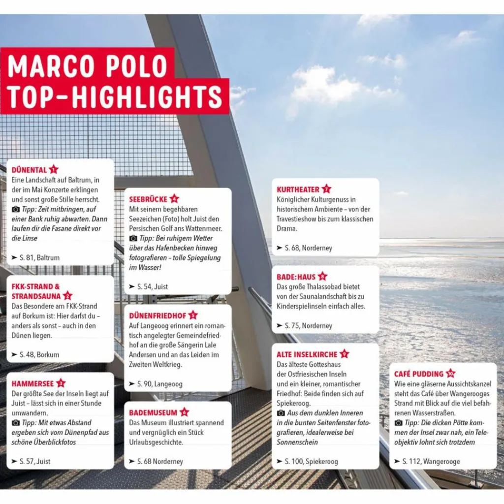 MARCO POLO REISEFÜHRER OSTFRIESISCHE INSELN^ Reiseführer Deutschland