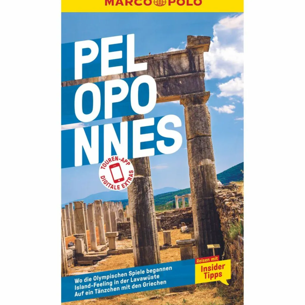MARCO POLO REISEFÜHRER PELOPONNES^ Reiseführer Südosteuropa