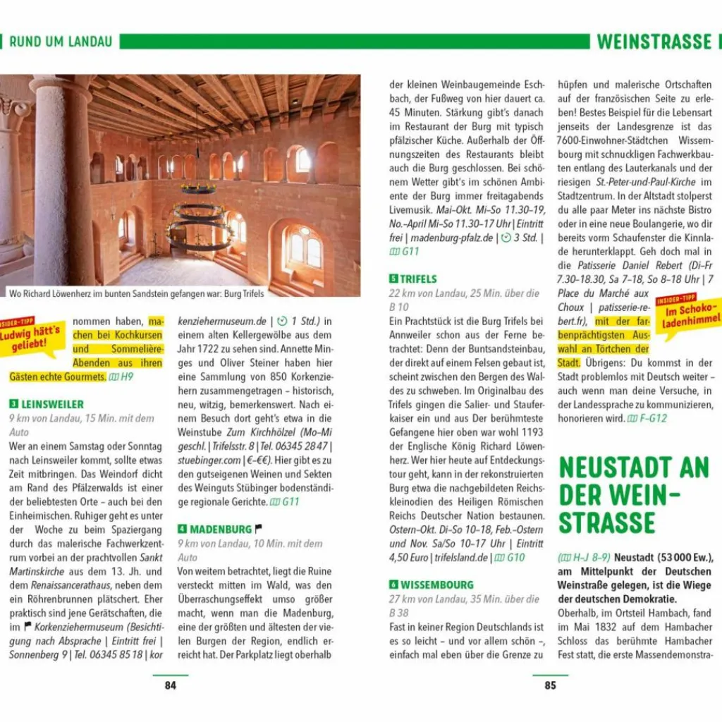 Reiseführer Deutschland*MARCO POLO REISEFÜHRER PFALZ