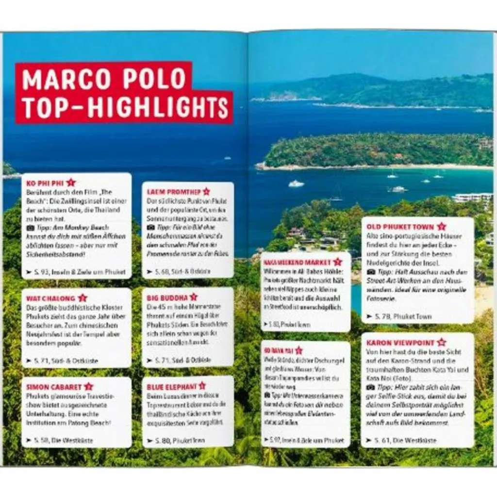 MARCO POLO REISEFÜHRER PHUKET^ Reiseführer Südostasien