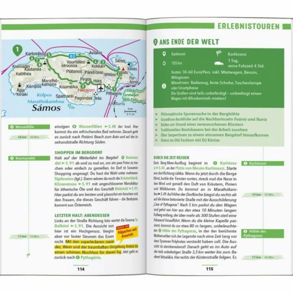 MARCO POLO REISEFÜHRER SÁMOS^ Reiseführer Südosteuropa