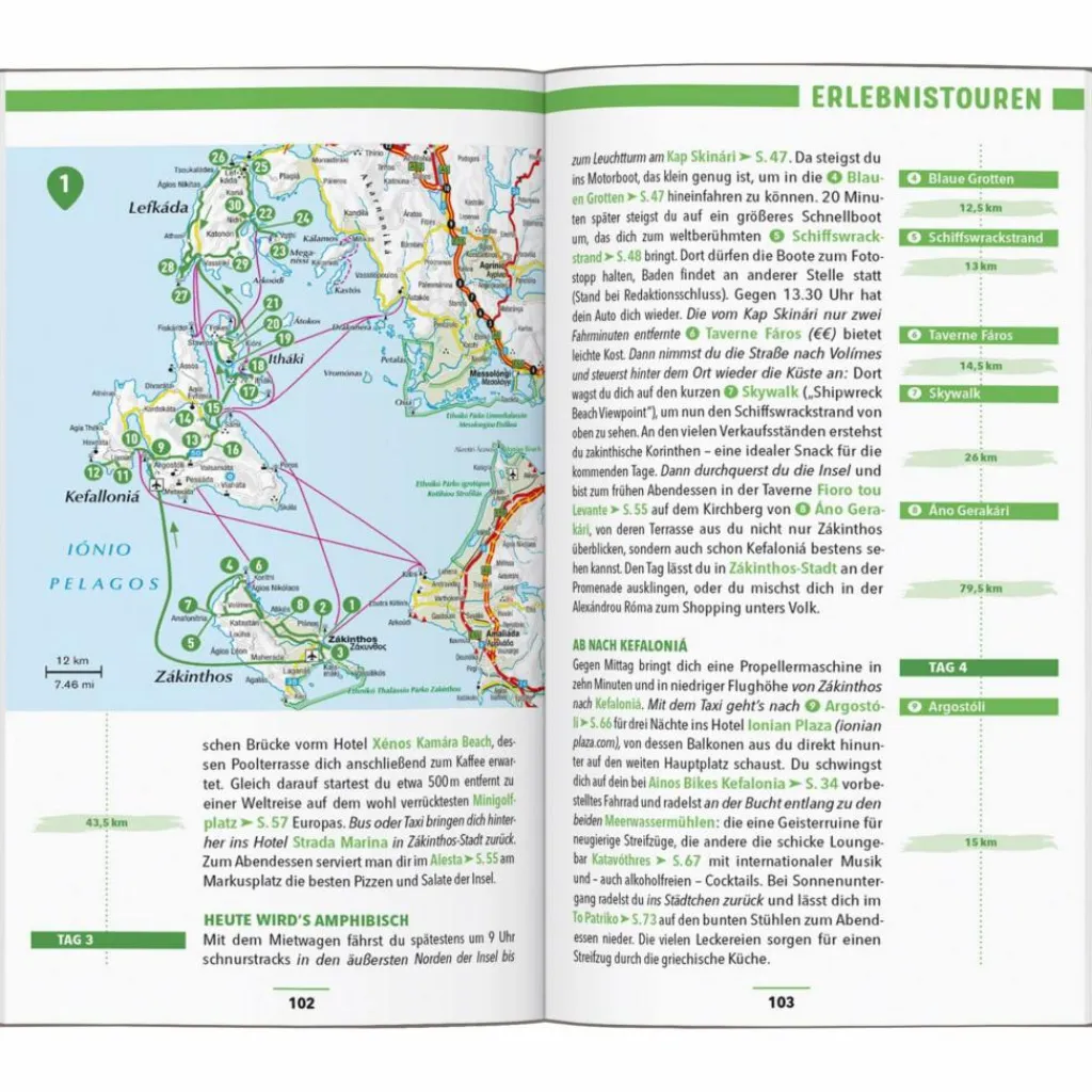 MARCO POLO REISEFÜHRER ZÁKINTHOS, ITHÁKI, KEFALLONIÁ, LÉFKAS^ Reiseführer Südosteuropa