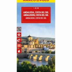 MARCO POLO REISEKARTE ANDALUSIEN, COSTA DEL SOL 1:200.000 - Straßenkarte^ Straßenkarten|Straßenkarten