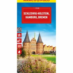 Straßenkarten|Straßenkarten*MARCO POLO REISEKARTE DEUTSCHLAND 01 SCHLESWIG-HOLSTEIN - Straßenkarte