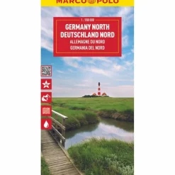 MARCO POLO REISEKARTE DEUTSCHLAND NORD 1:550.000 - Straßenkarte^ Straßenkarten|Straßenkarten