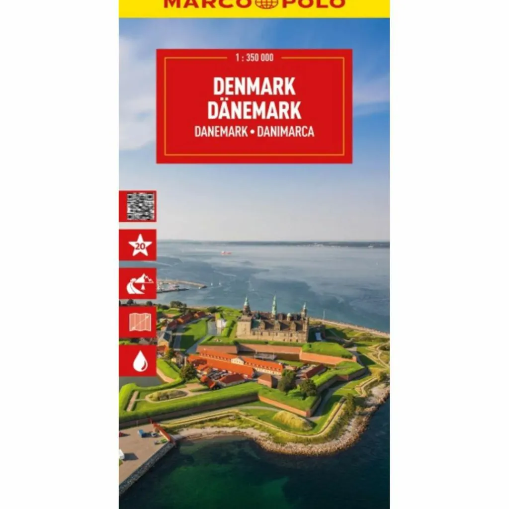 MARCO POLO REISEKARTE DÄNEMARK 1:350.000 - Straßenkarte^ Straßenkarten|Straßenkarten