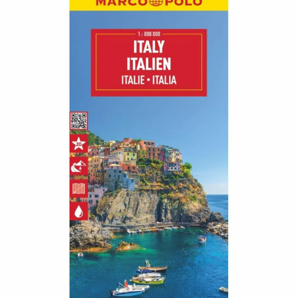 MARCO POLO REISEKARTE ITALIEN 1:850.000 - Straßenkarte^ Straßenkarten|Straßenkarten