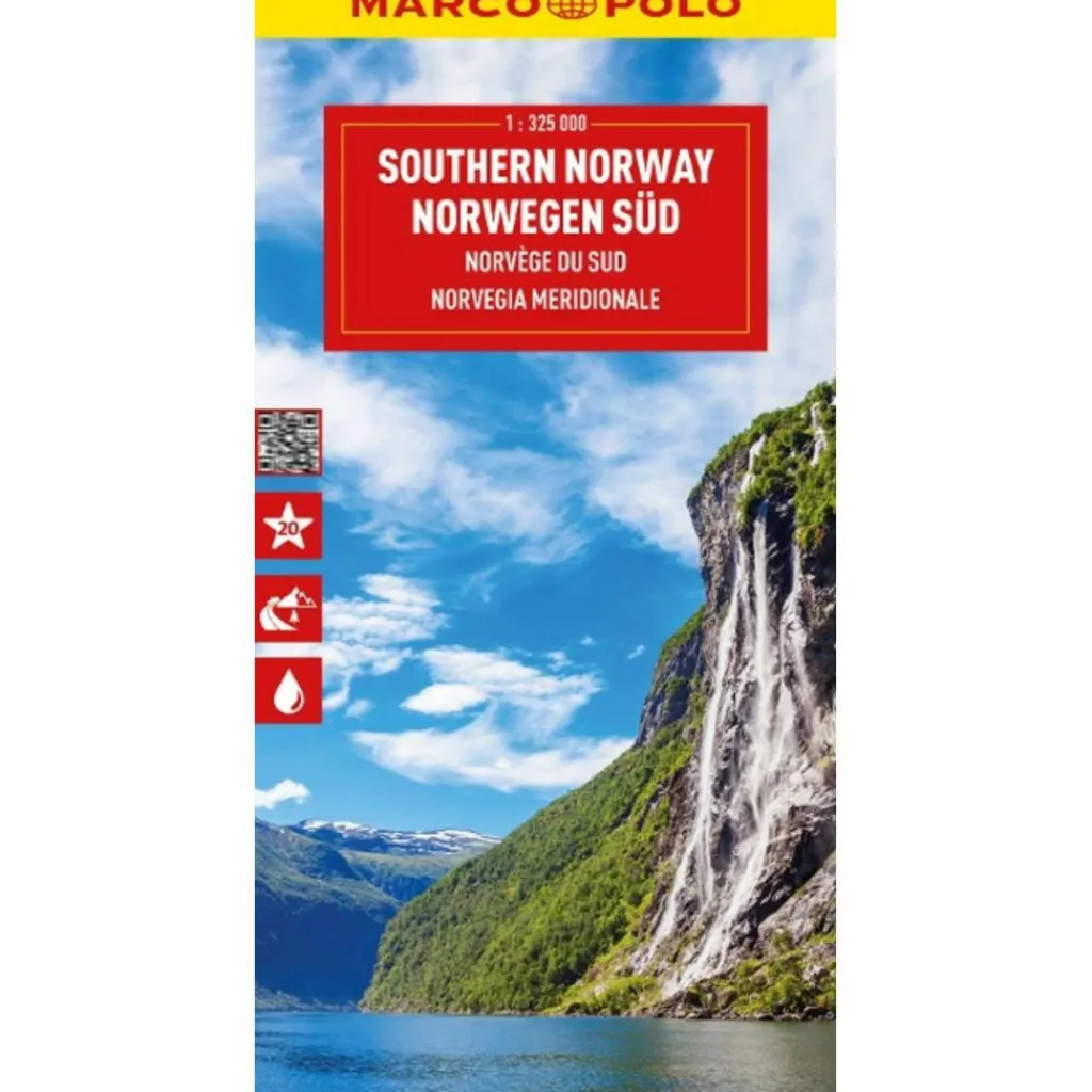 MARCO POLO REISEKARTE NORWEGEN SÜD 1:325.000 - Straßenkarte^ Straßenkarten|Straßenkarten