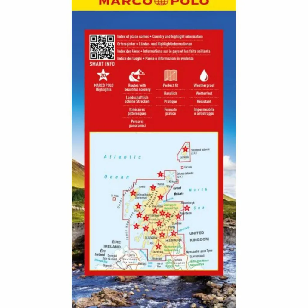 Straßenkarten|Straßenkarten*MARCO POLO REISEKARTE SCHOTTLAND 1:350.000 - Straßenkarte