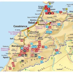 MAROKKO, ROTHER WANDERFÜHRER^ Reiseführer Afrika
