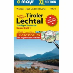Wanderkarten Und Winterkarten|Wanderkarten Und Winterkarten*MAYR WANDERKARTE TIROLER LECHTAL XL (2-KARTEN-SET) 1:25.000