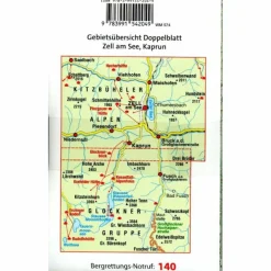 MAYR WANDERKARTE ZELL AM SEE, KAPRUN XL 1:25.000^ Wanderkarten Und Winterkarten|Wanderkarten Und Winterkarten