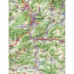 Fahrradkarten|Fahrradkarten*MEININGEN SÜDTHÜRINGEN FAHRRADKARTE 1 : - Fahrradkarte