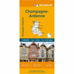 Straßenkarten|Straßenkarten*MICHELIN CHAMPAGNE ARDENNEN - Straßenkarte