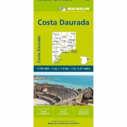 MICHELIN COSTA DAURADA - Straßenkarte^ Straßenkarten|Straßenkarten