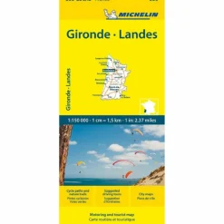 MICHELIN GIRONDE - LANDES - Straßenkarte^ Straßenkarten|Straßenkarten