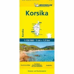 Straßenkarten|Straßenkarten*MICHELIN KORSIKA - Straßenkarte